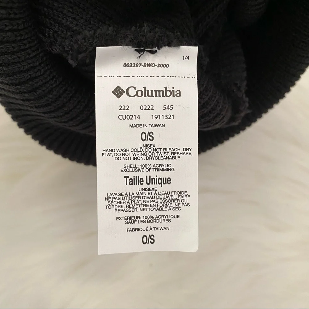 New with tag Columbia one size unisex thick stretchy rolled beanie - Picture 4 of 5